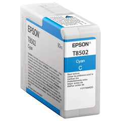 Epson T8502 cyan mustepatruuna