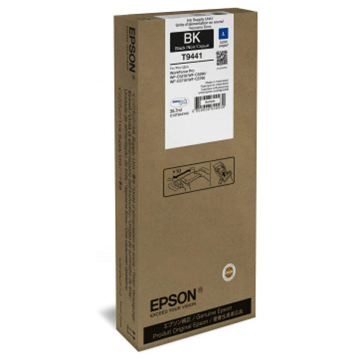 Musta mustepatruuna: Epson T9441 (L) | Finink.com