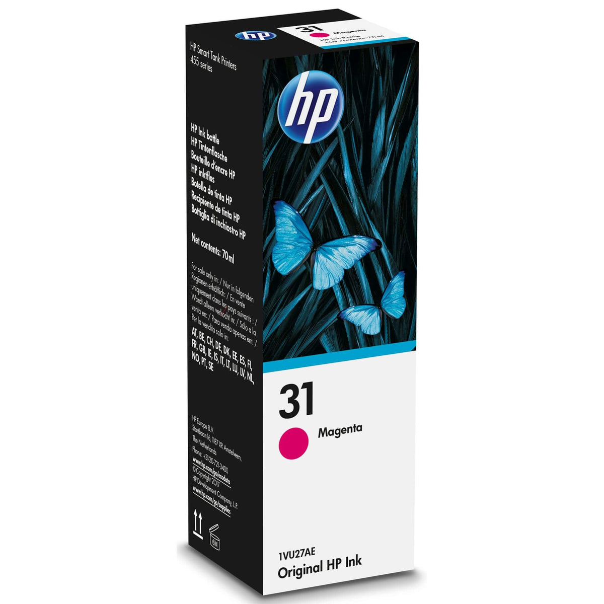 Magenta mustepullo: HP 1VU27AE (31) | Finink.com