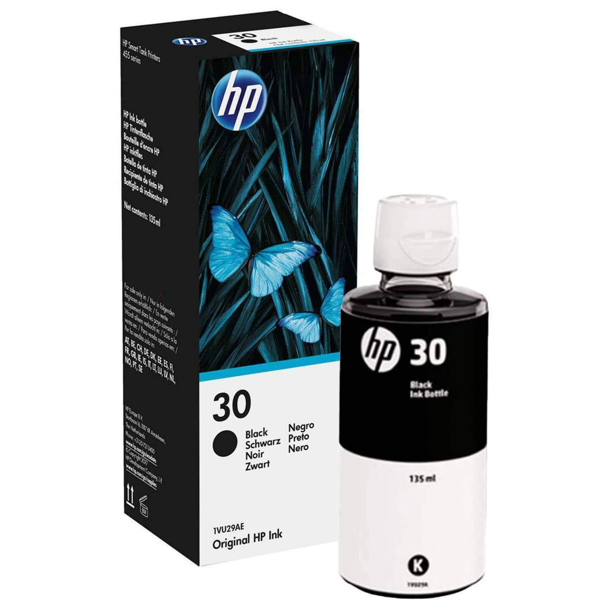 Musta mustepullo: HP 1VU29AE (30) | Finink.com