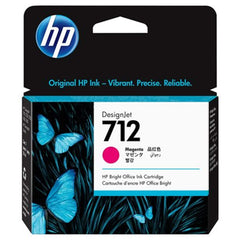 HP 712 magenta mustepatruuna (3ED68A)