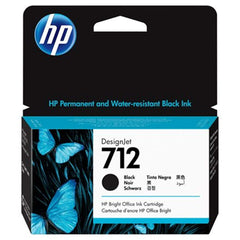 HP 712 musta mustepatruuna (3ED70A)
