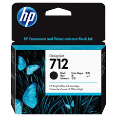 HP 712 musta mustepatruuna (3ED71A)