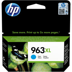 HP 963XL cyan mustepatruuna (3JA27AE)