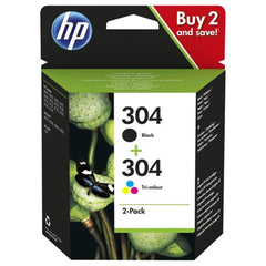 HP 304 multipakkaus N9K05AE/N9K06AE (3JB05AE)