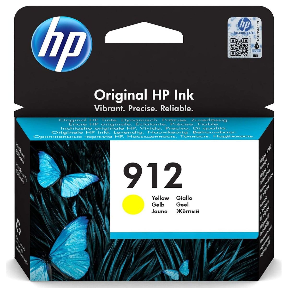 Keltainen mustepatruuna: HP 3YL79AE (912) | Finink.com