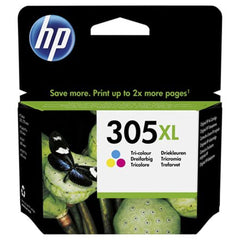 HP 305XL kolmevärinen mustekasetti (3YM63AE)
