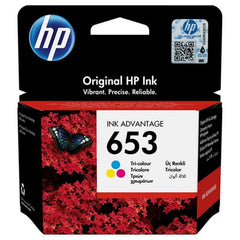 HP 653 kolmevärinen mustepatruuna (3YM74AE)