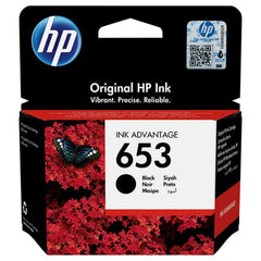 HP 653 musta mustepatruuna (3YM75AE)
