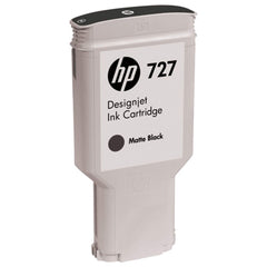 HP 727 matta musta mustepatruuna (C1Q12A)