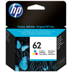 HP 62 kolmevärinen mustekasetti (C2P06AE)