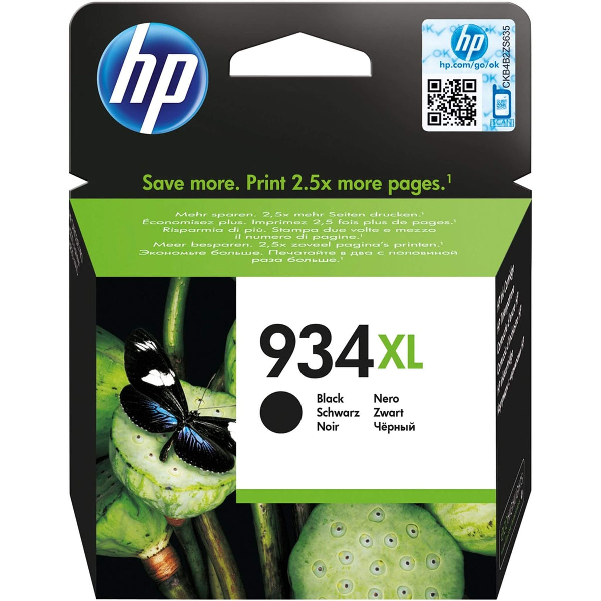 Musta mustepatruuna: HP C2P23AE (HP 934 XL) | Finink.com