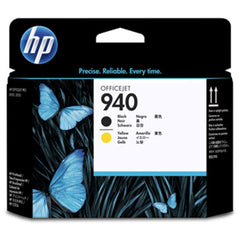 HP 940 kirjoituspää, musta ja keltainen (C4900A)