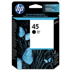 HP 45 musta mustekasetti (C51645A)