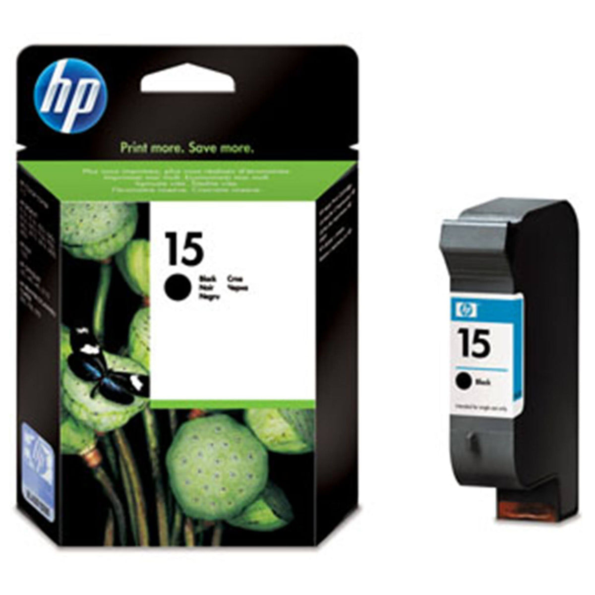 Musta mustekasetti: HP C6615D (HP 15) | Finink.com