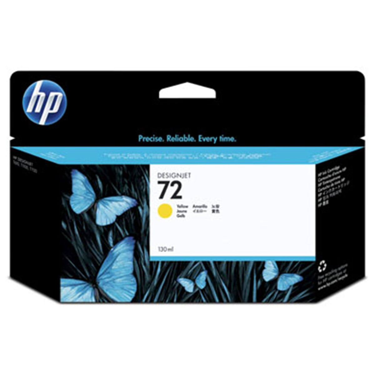 Keltainen mustepatruuna: HP C9373A (HP 72) | Finink.com