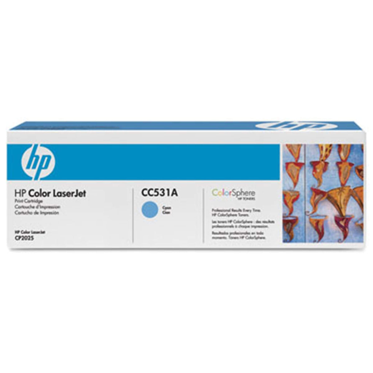 Cyan värikasetti: HP CC531A | Finink.com