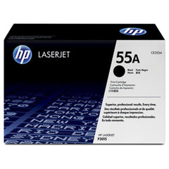 HP 55A musta värikasetti (CE255A)
