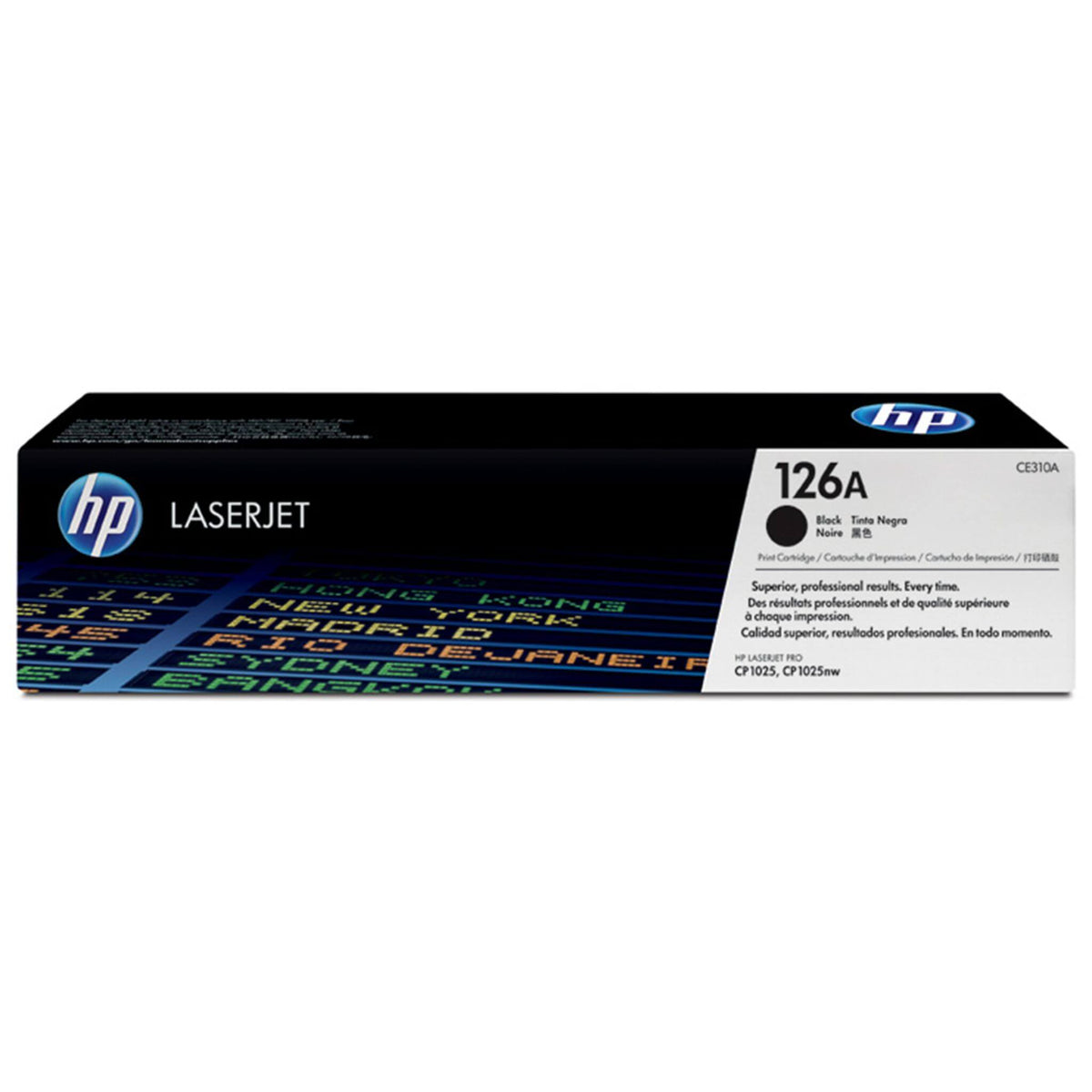 Musta värikasetti: HP CE310A (HP 126A) | Finink.com