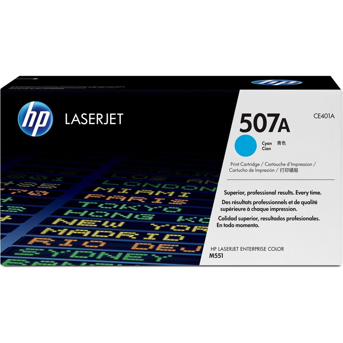Cyan värikasetti: HP CE401A (HP 507A) | Finink.com