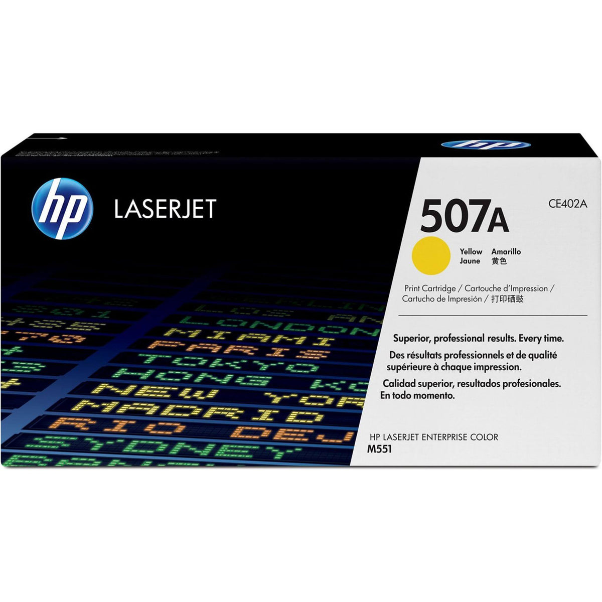 Keltainen värikasetti: HP CE402A (HP 507A) | Finink.com