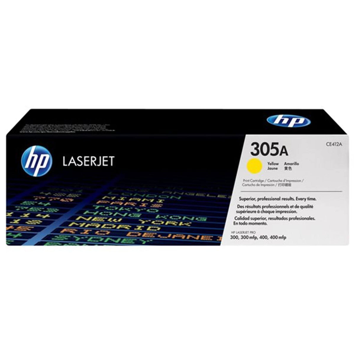 Keltainen värikasetti: HP CE412A (HP 305A) | Finink.com
