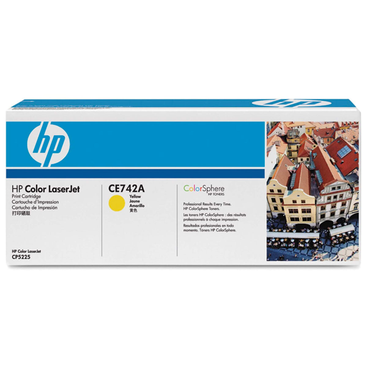 Keltainen värikasetti: HP CE742A | Finink.com