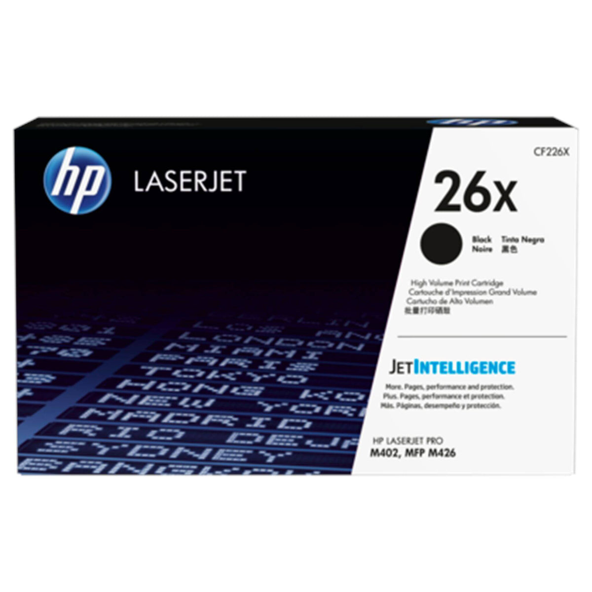Musta värikasetti: HP CF226X (HP 26X) | Finink.com