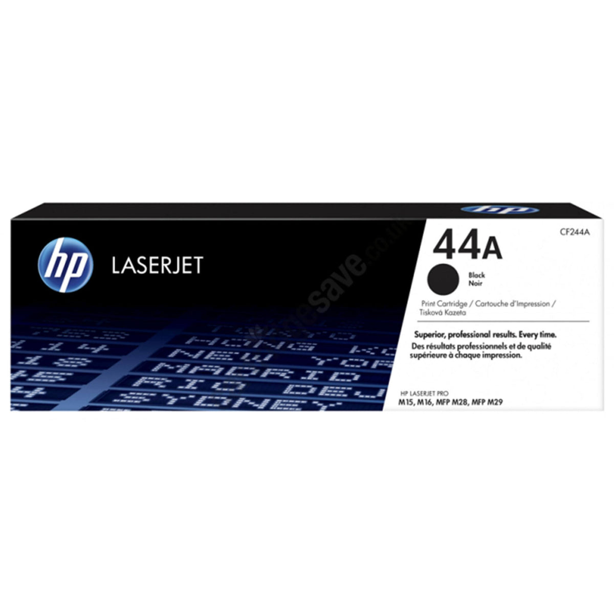 Musta värikasetti: HP CF244A (HP 44A) | Finink.com