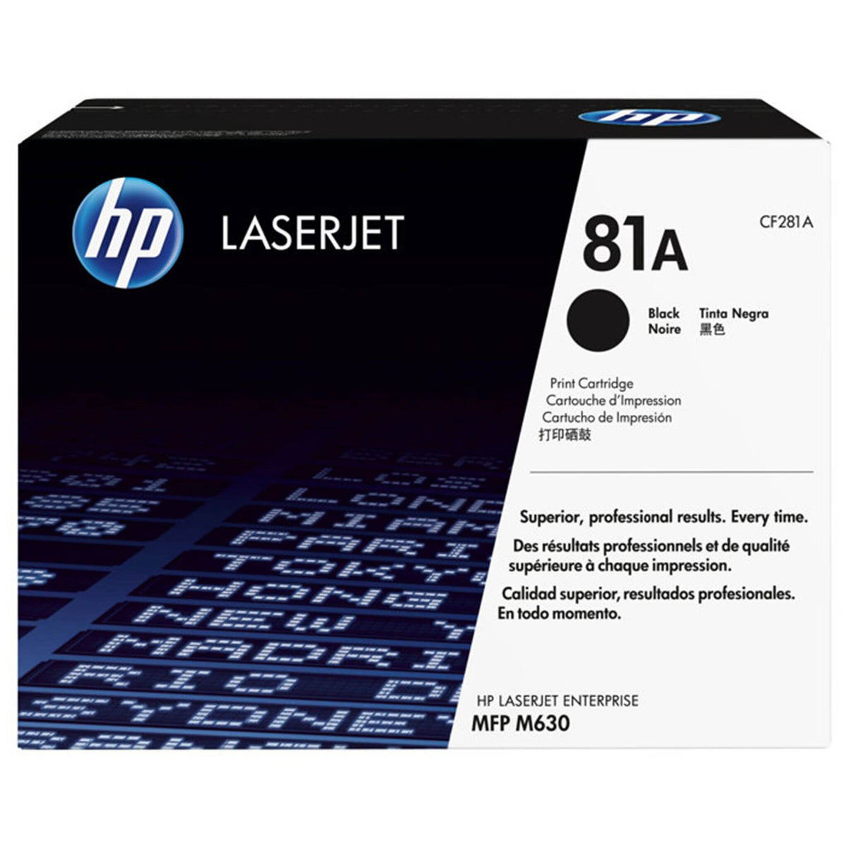 Musta värikasetti: HP CF281A (HP 81A) | Finink.com
