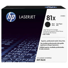 HP 81X musta värikasetti (CF281X)