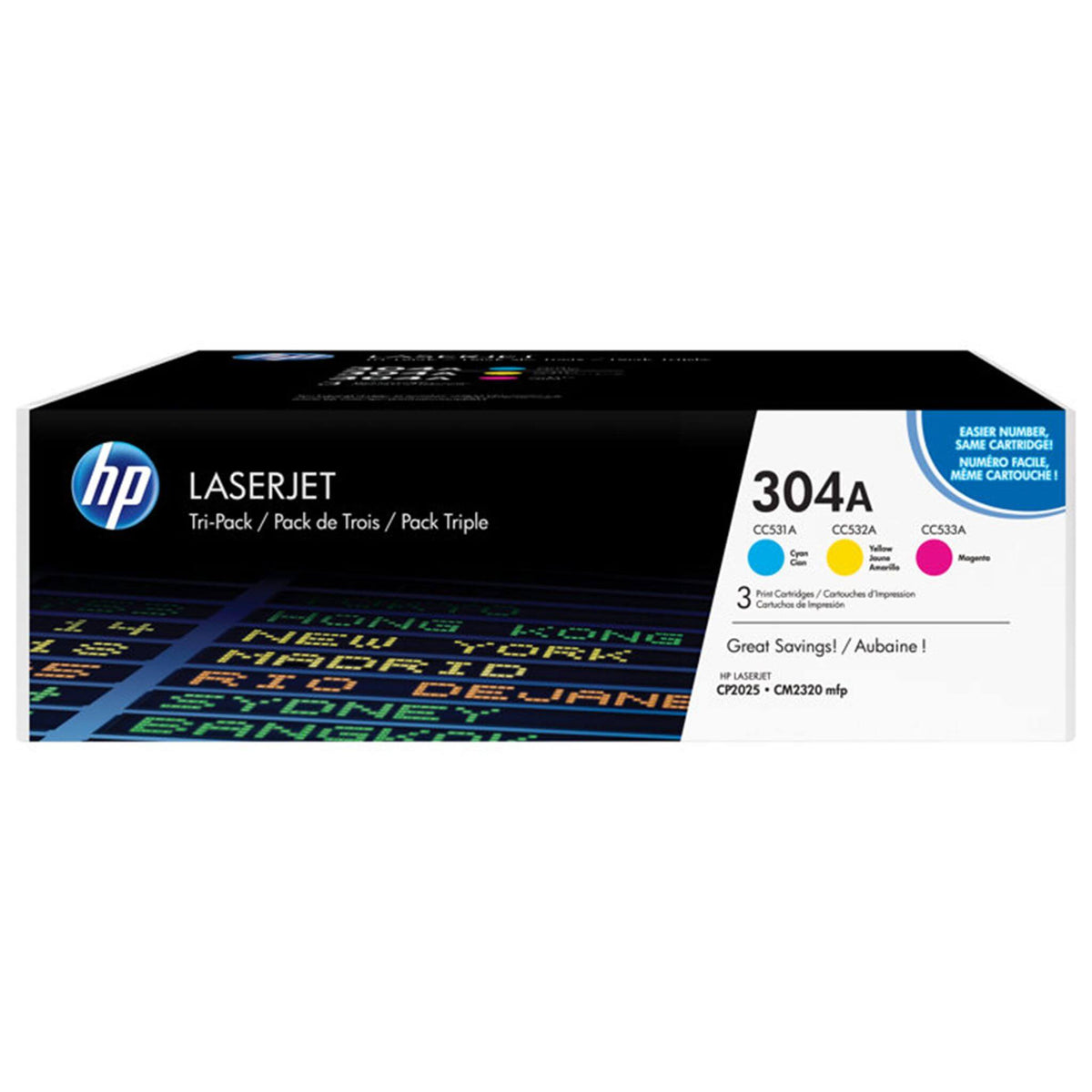 Kolmen värin kasettisarja: HP CF372AM (304A) | Finink.com