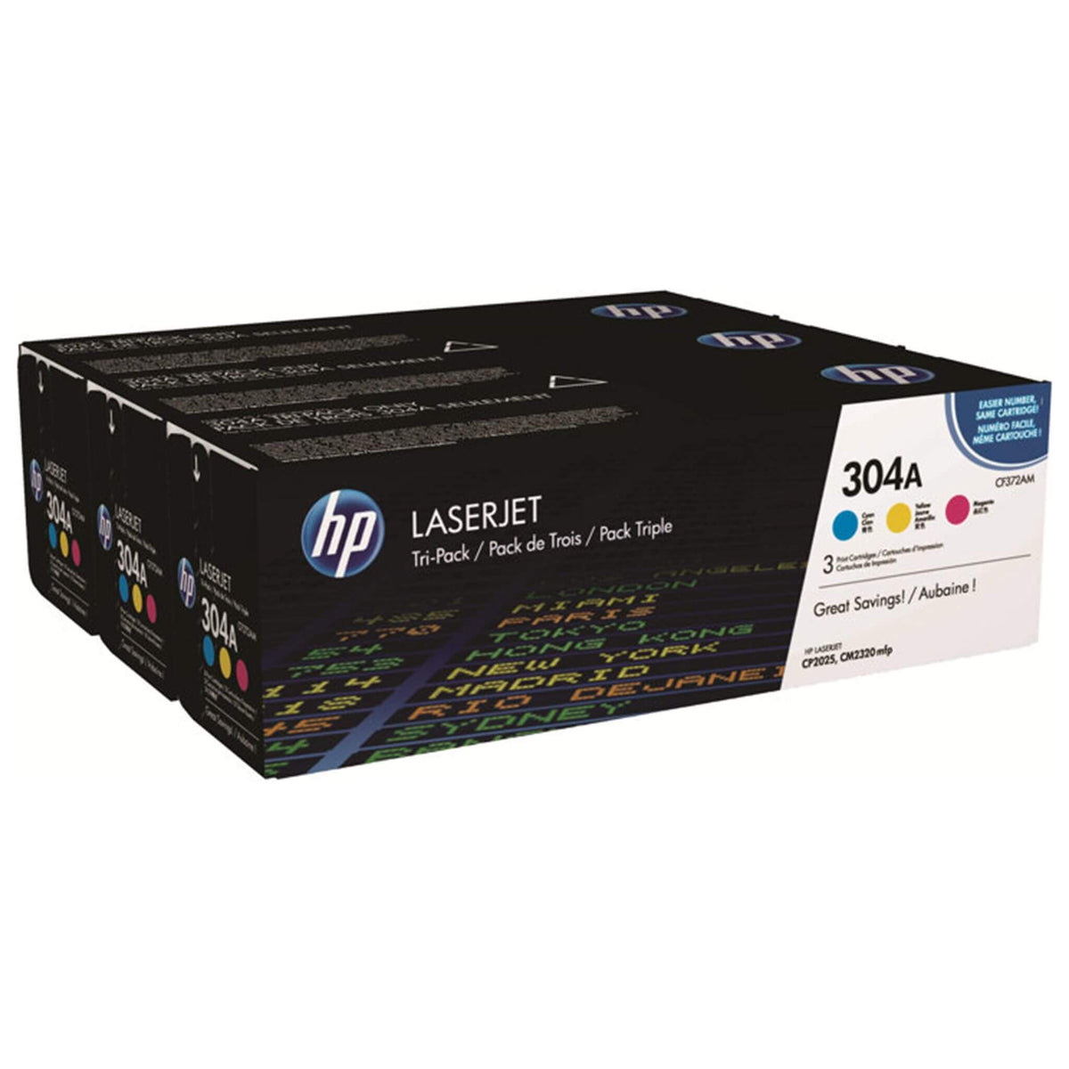 Kolmen värin kasettisarja: HP CF372AM (304A) | Finink.com