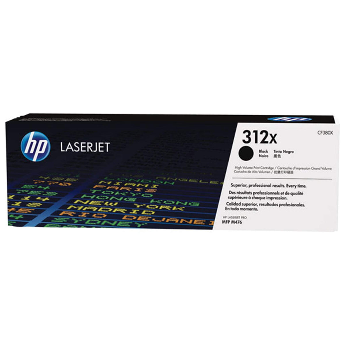 Musta värikasetti: HP CF380X (HP 312X) | Finink.com