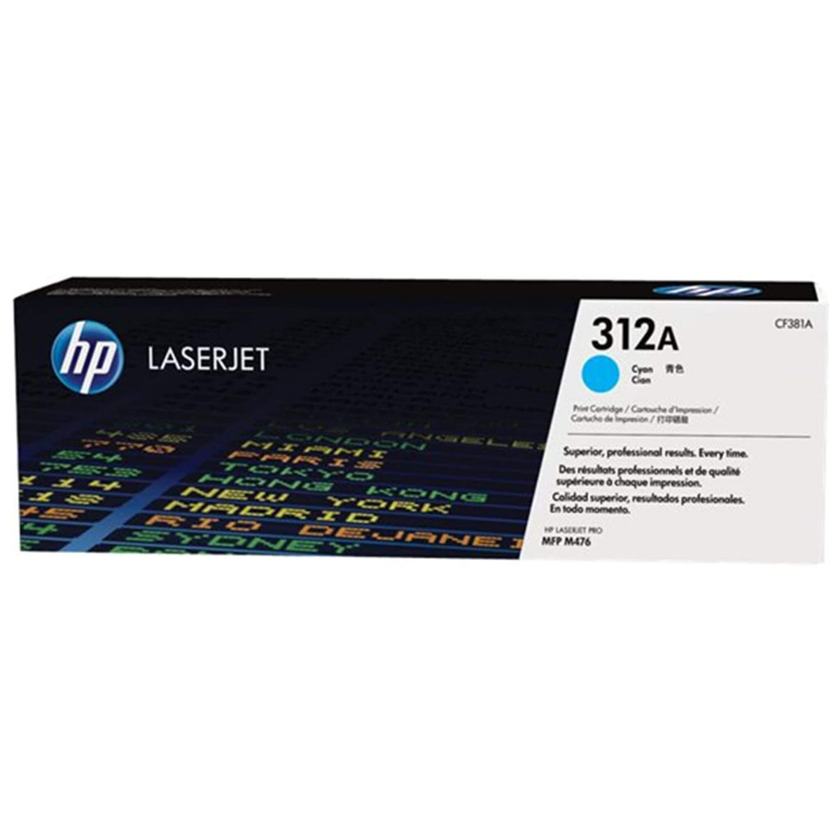 Cyan värikasetti: HP CF381A (HP 312A) | Finink.com
