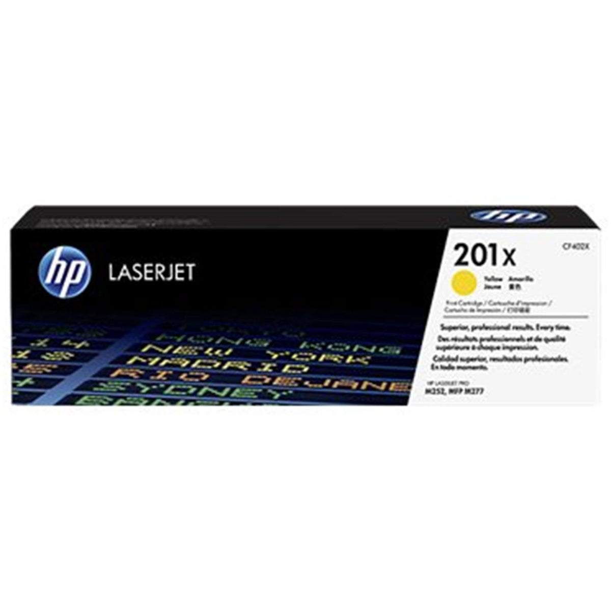 Keltainen värikasetti: HP CF402X (HP 201X) | Finink.com