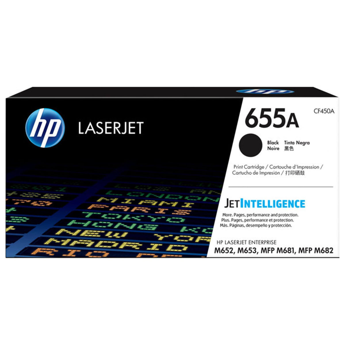 Musta värikasetti: HP CF450A (655A) | Finink.com