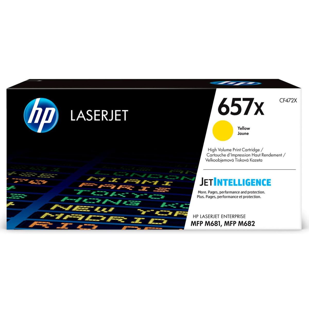 Keltainen värikasetti: HP CF472X (HP 657X) | Finink.com