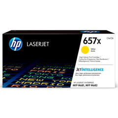 HP 657X keltainen värikasetti (CF472X)