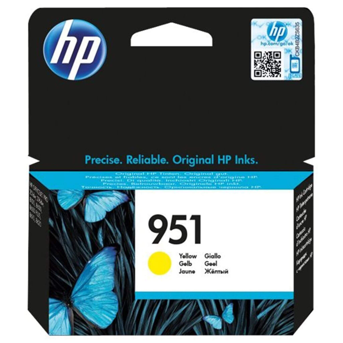 Keltainen mustepatruuna: HP CN052AE (HP 951) | Finink.com