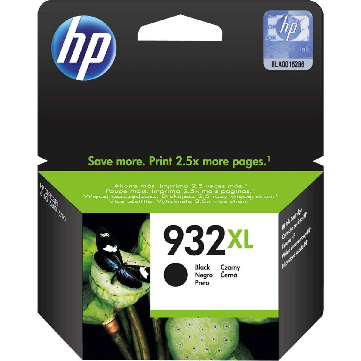 Musta mustepatruuna: HP  CN053AE (HP 932XL) | Finink.com