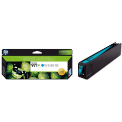 HP 971XL cyan mustepatruuna (CN626AE)