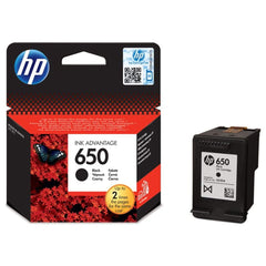 HP 650 musta mustekasetti (CZ101AE)