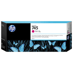 HP 745 magenta mustepatruuna (F9K01A)