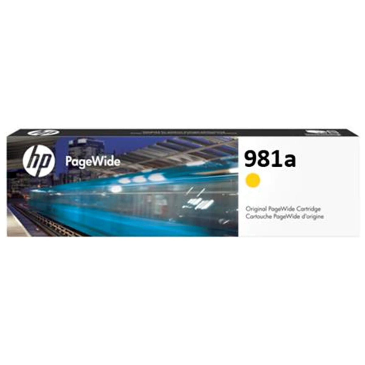 Keltainen mustepatruuna: HP J3M70A (HP 981A) | Finink.com