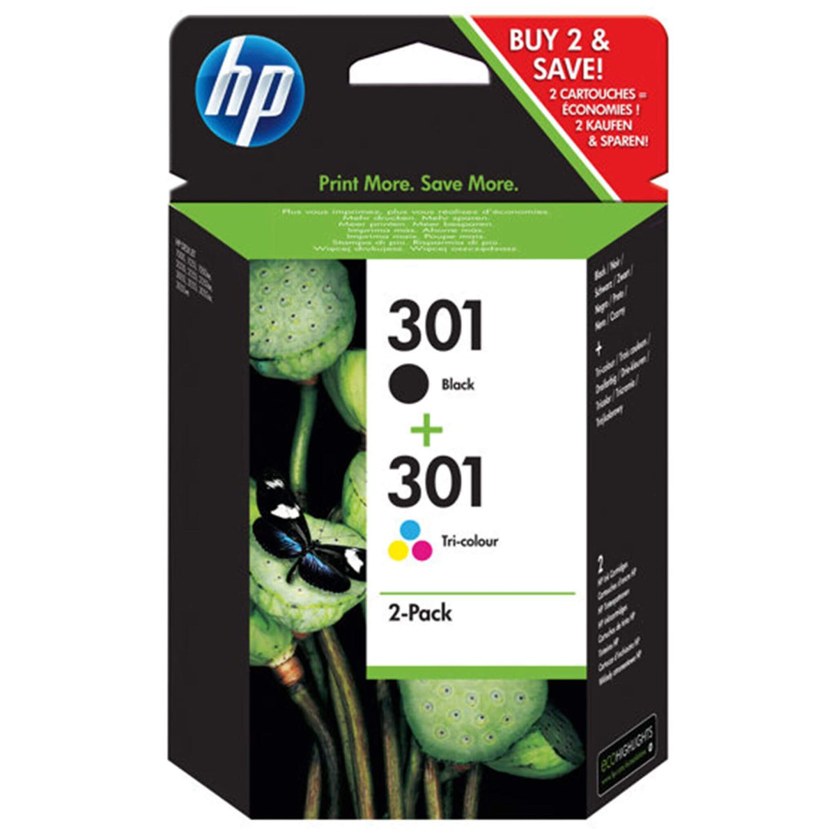 Multipakkaus CH561EE/CH562EE: HP N9J72AE (CH561EE/CH562EE) | Finink.com