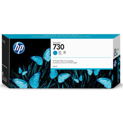 HP 730 cyan mustepatruuna (P2V68A)
