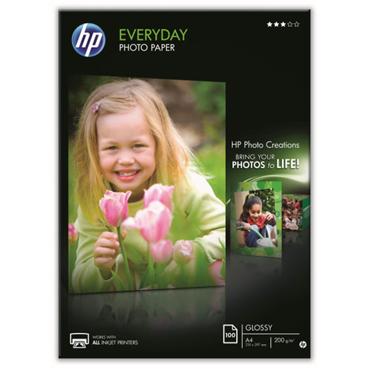 Valokuvapaperi A4, HP-Q2510A | Finink.com