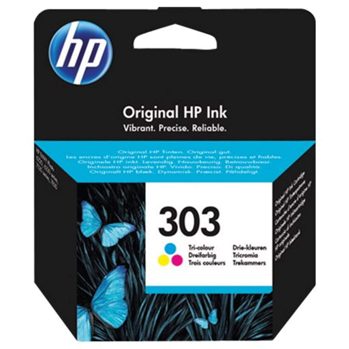 Kolmevärinen mustekasetti: HP T6N01AE (HP 303) | Finink.com