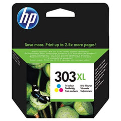HP 303XL kolmevärinen mustekasetti (T6N03AE)